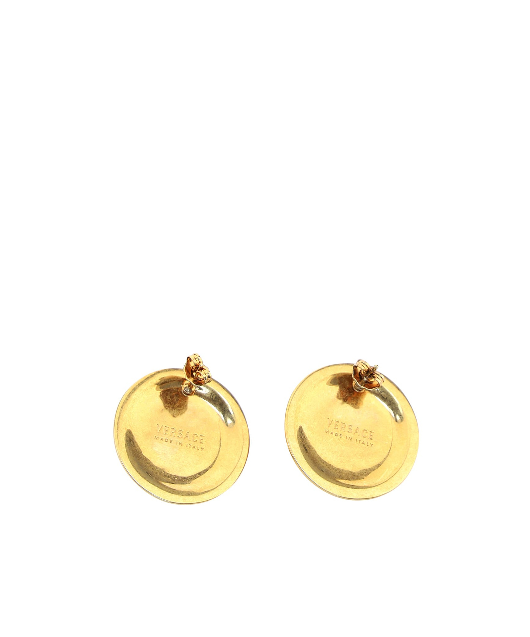 Versace Earrings In Yellow