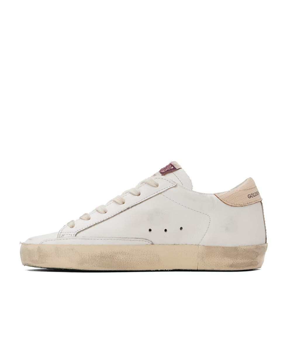 Golden Goose Deluxe Brand Women Super-star Classic With List Low-top Leather Sneakers In White