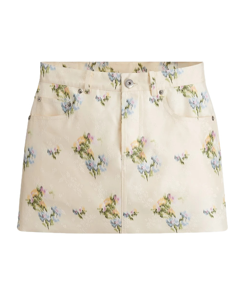 Dior Miniskirt In White