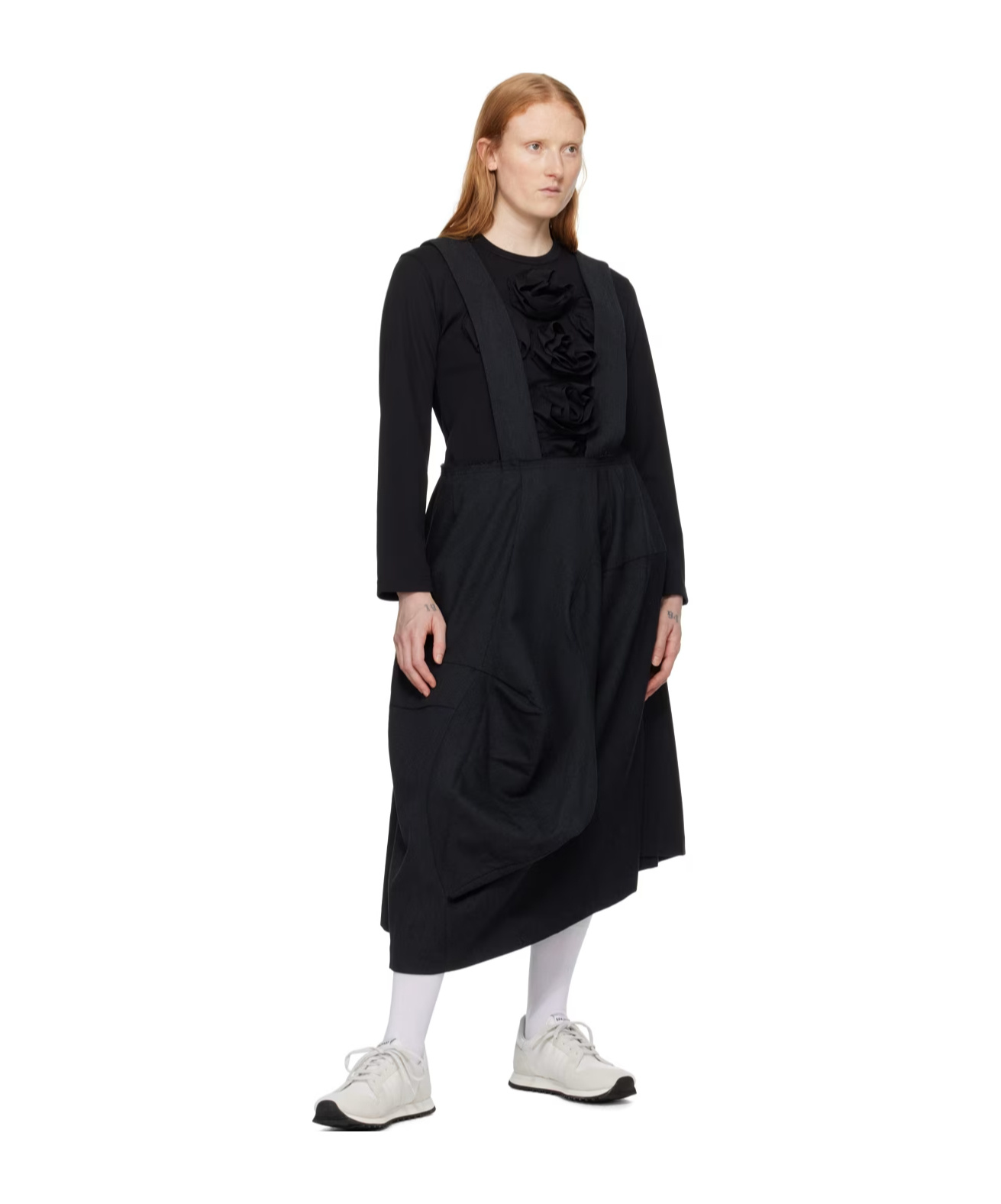 COMME DES GARÇONS ZIPPERED STRAP SKIRT 