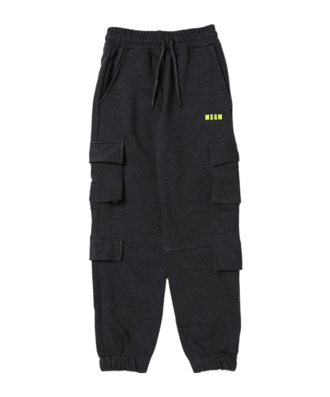 Shop Msgm Logo-print Cotton Track Pants In Black