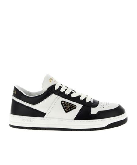 Prada Downtown Lace-up Sneakers In Multi