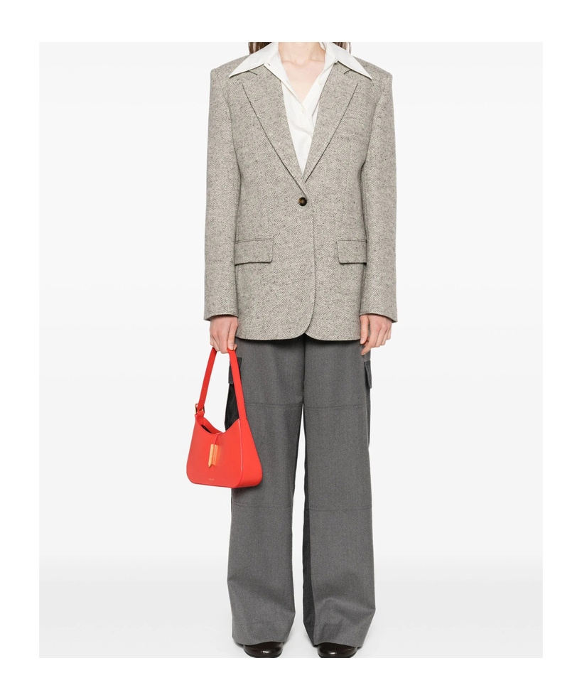 Stella Mccartney Belt Loops Slacks In Gray