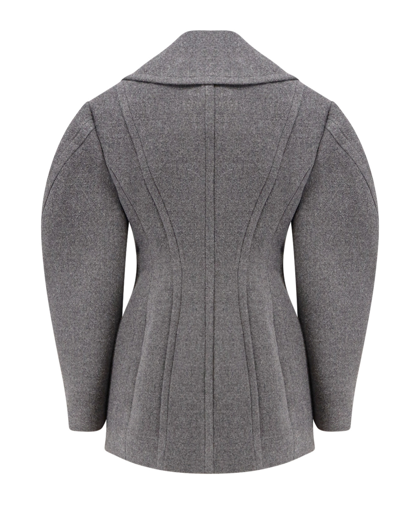 Givenchy Tailored Wool Jacket Double Buttons In Gray