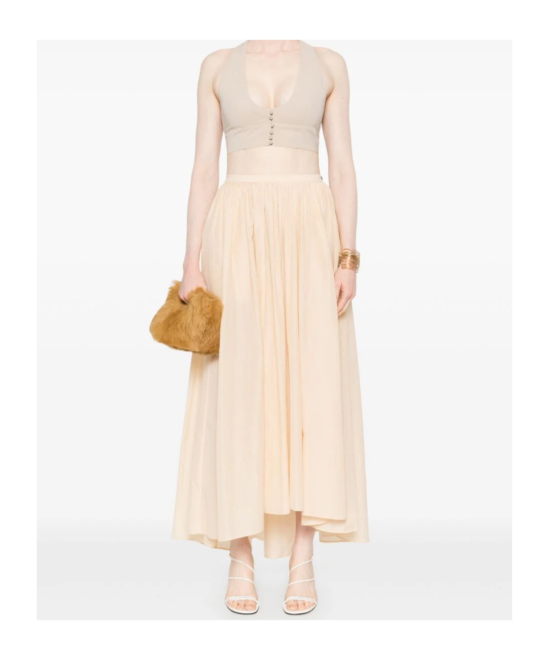 Philosophy Di Lorenzo Serafini Button Cropped Vest