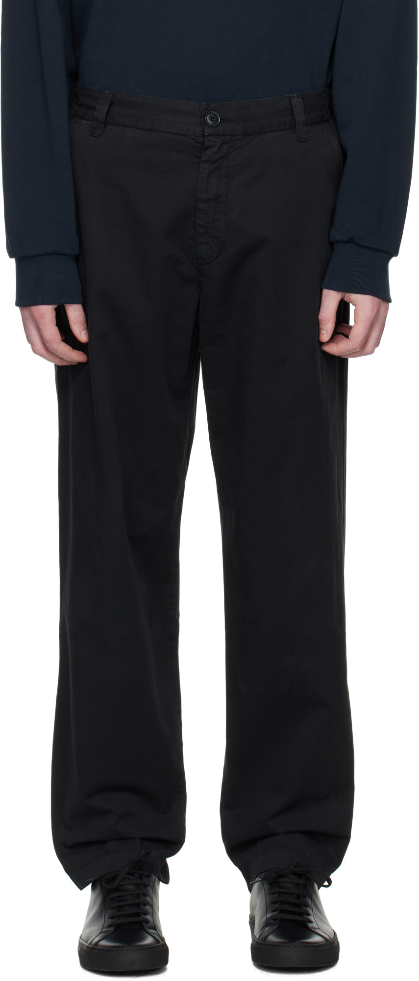 Apc Belt Loops Slacks In Black