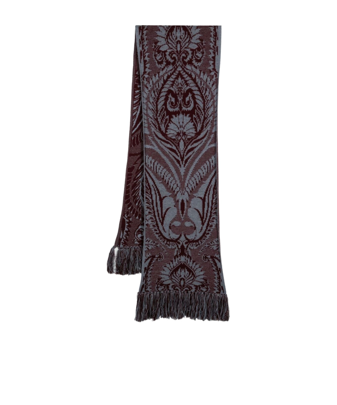 Etro Jacquard Scarf In Black