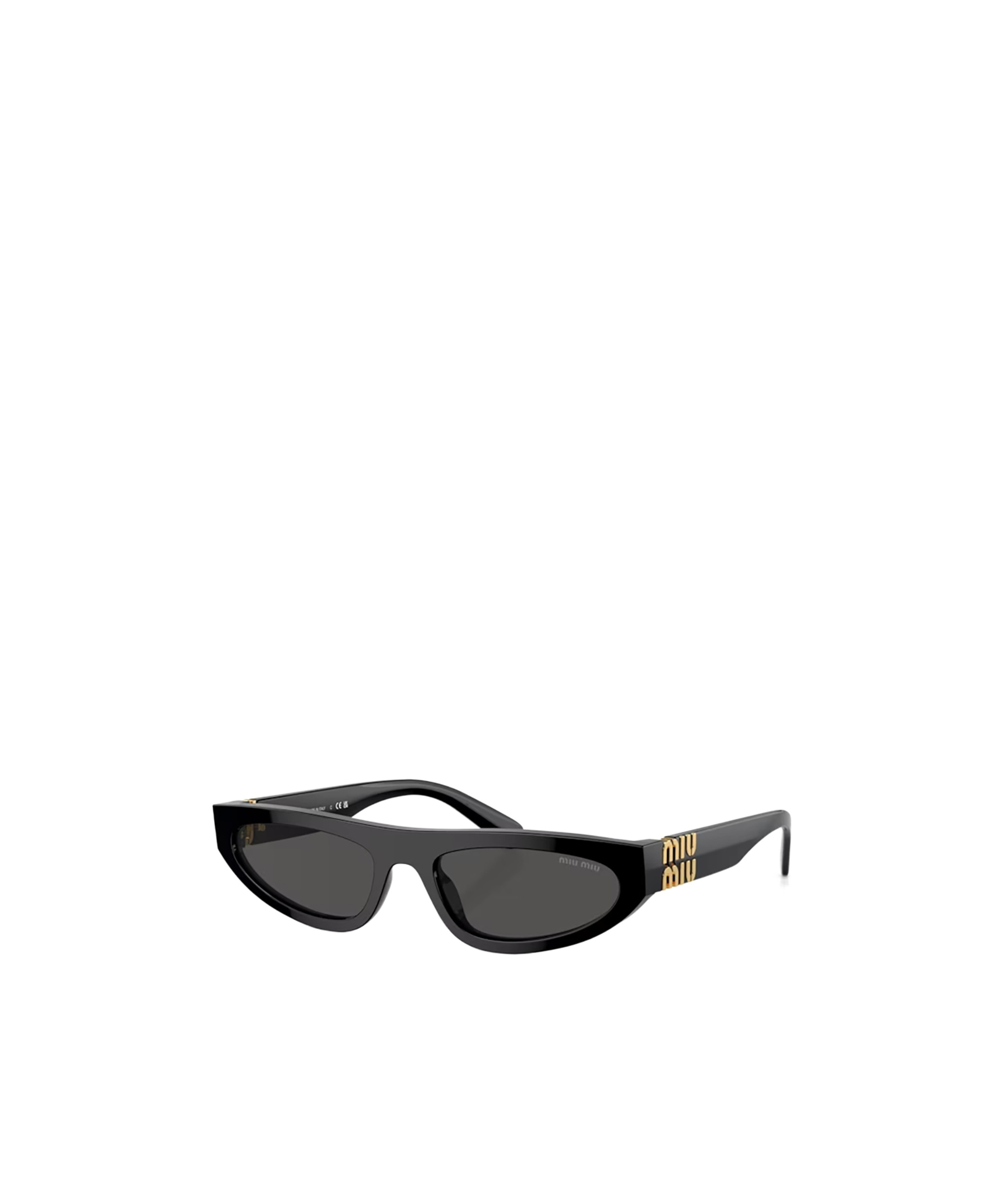 Miu Miu Miu Glimpse Cat-eye Sunglasses In Black