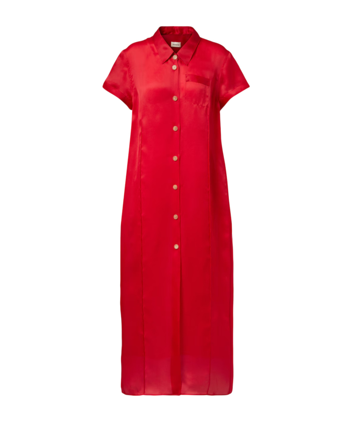 Khaite Effy Silk And Cotton Organza Maxi Dress In Pink