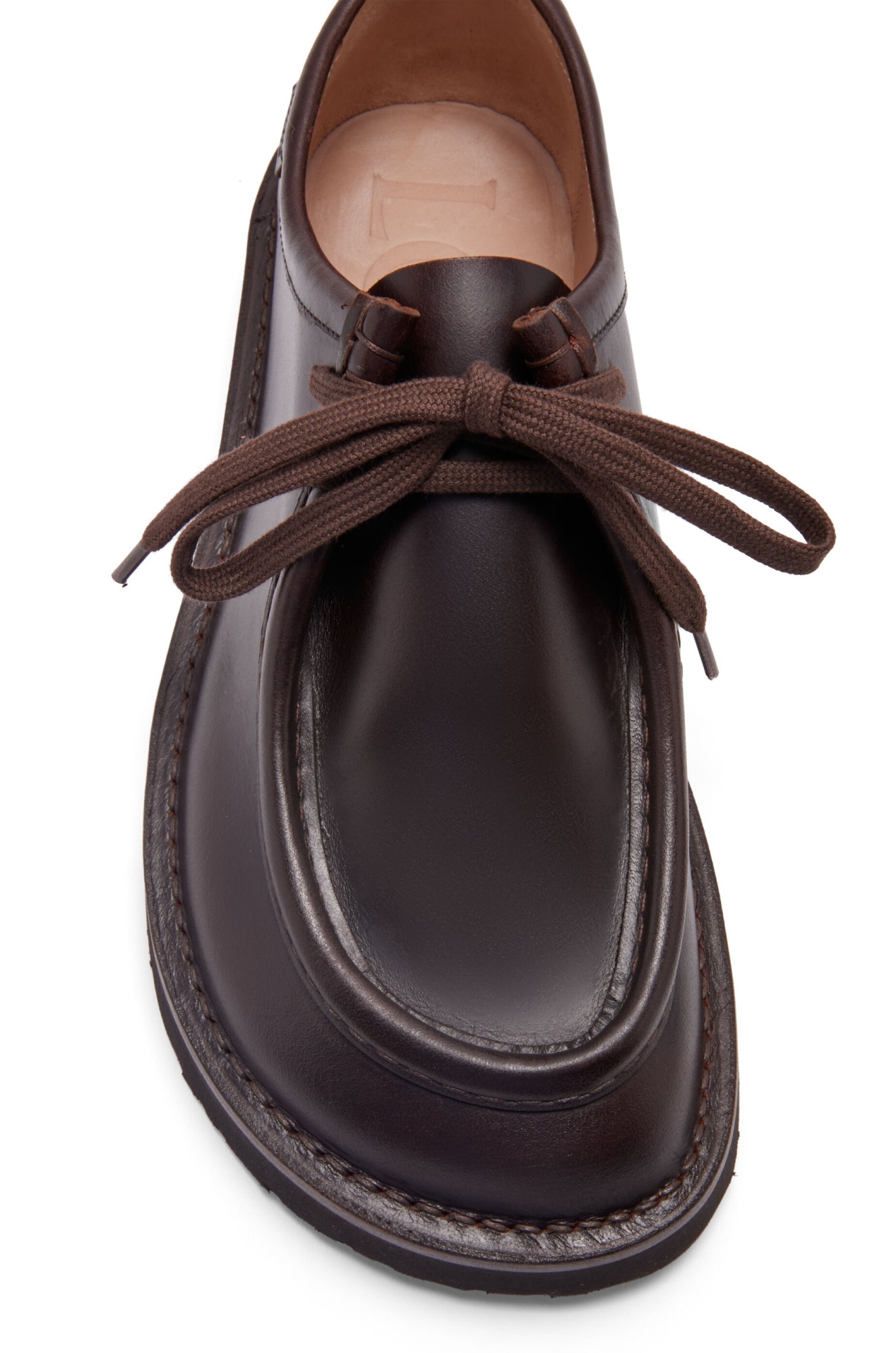 Loewe Faro Leather Loafers In Black