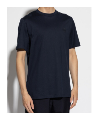 Brioni Short-sleeved T-shirt In Blue