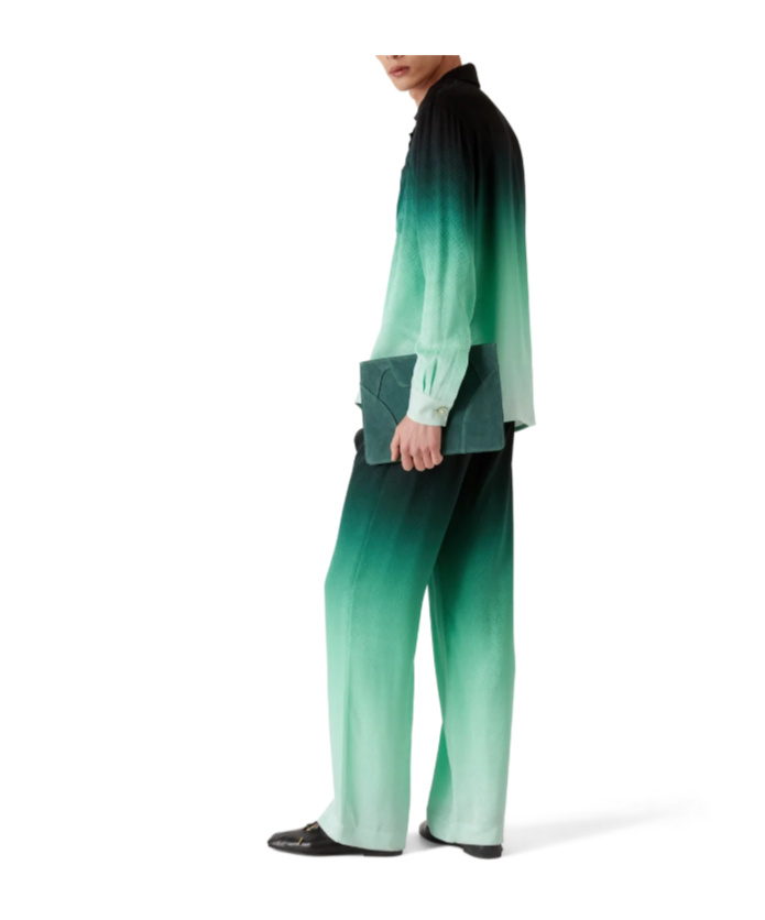 Casablanca Gradient Jacquard Casual Pants In Multi