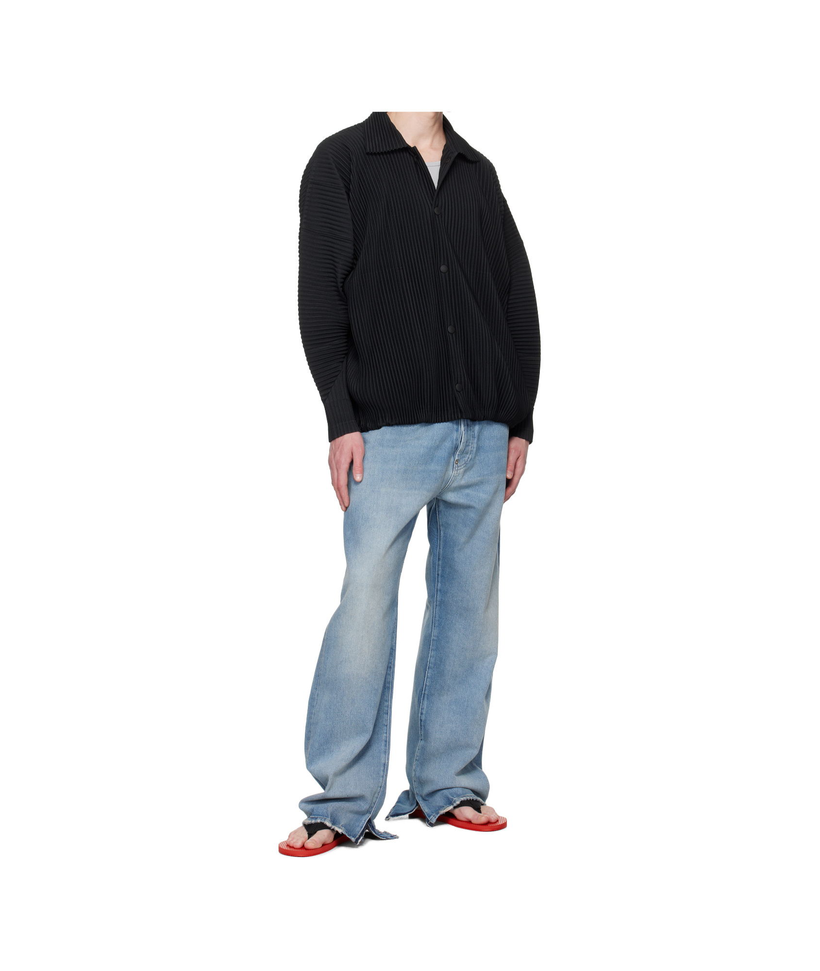 Issey Miyake Pleated Jacket