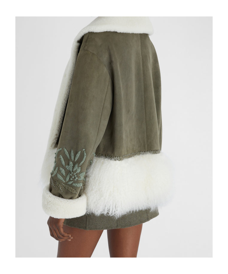 Ermanno Scervino Single-breasted Jacket In Green