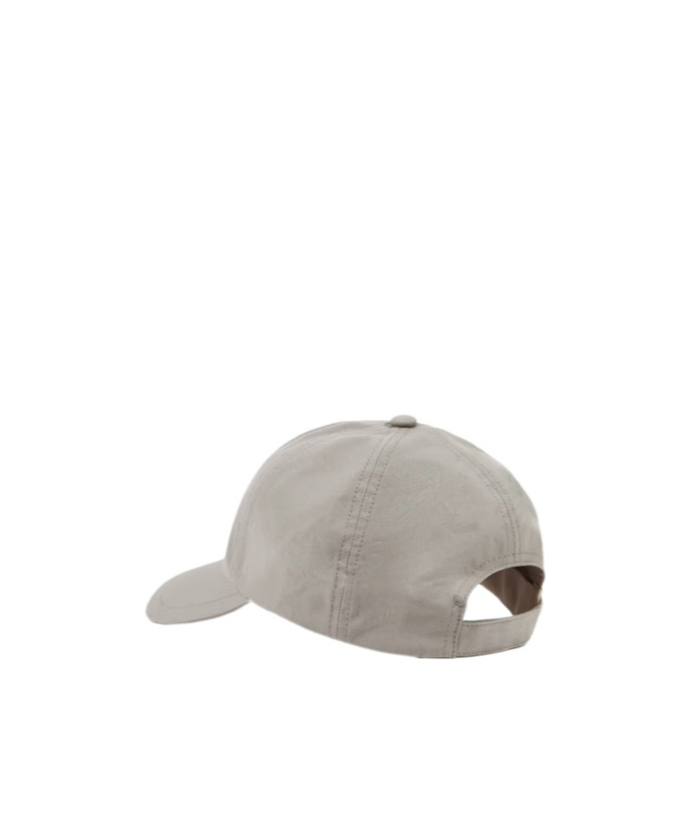 Stone Island Compass-patch Cap In Gray