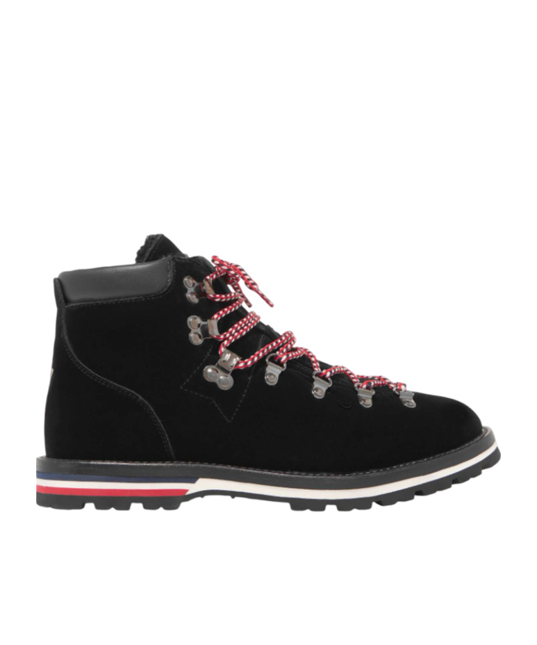 Moncler Blanche Short Boots In Black