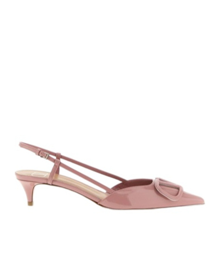 Valentino Garavani Pointed Toe High Heel Sandals In Pink