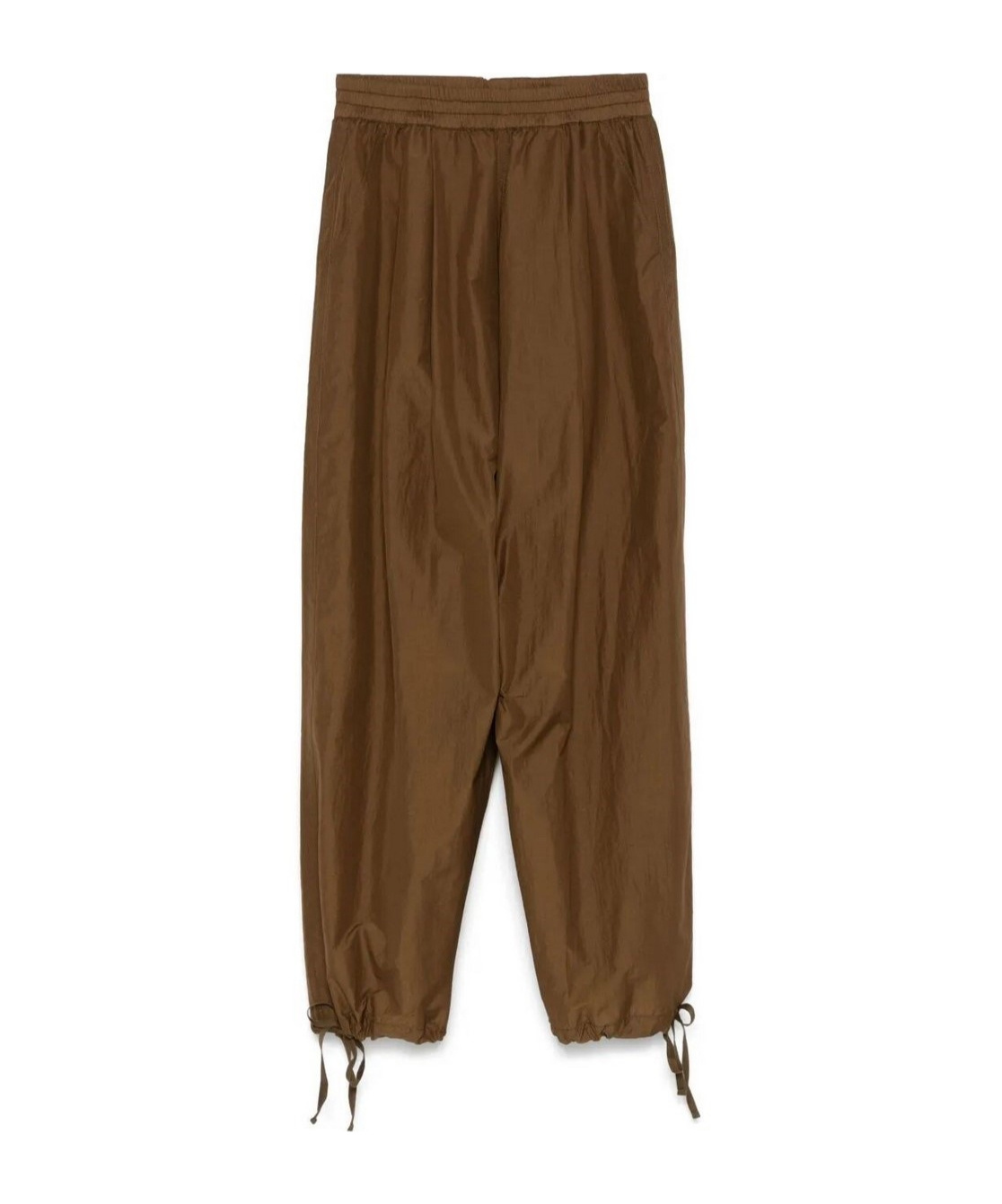 Philosophy Di Lorenzo Serafini Relaxed Fit Trousers With Tapered Leg In Brown