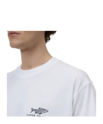 Closed Printed T-shirt In White