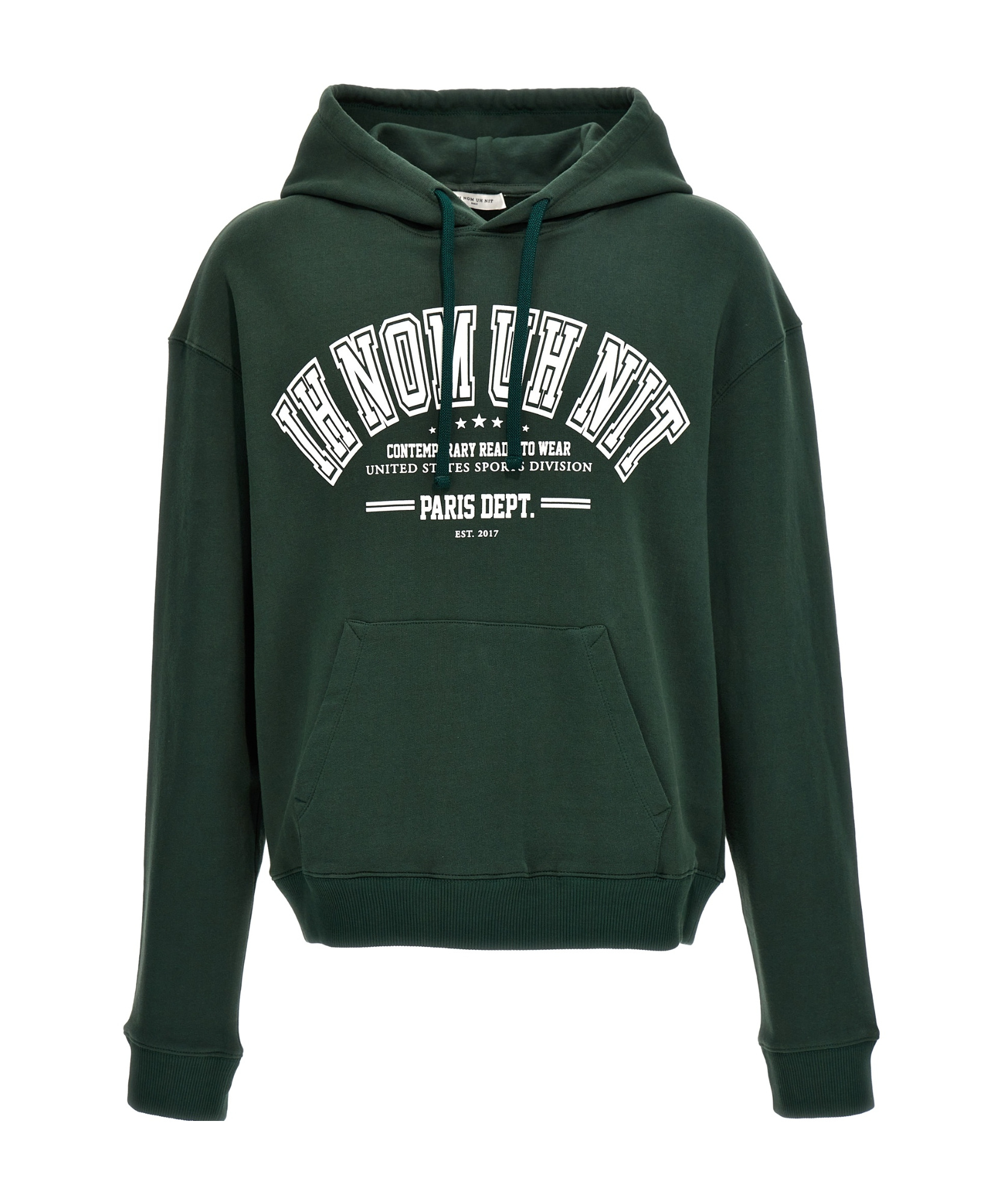 Ih Nom Uh Nit Dark Green College Hoodie In Green