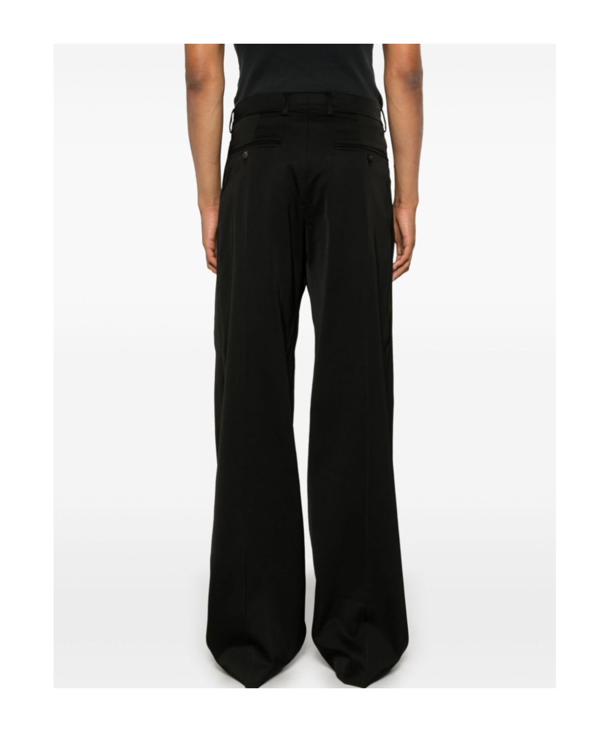 Dries Van Noten Belt Loops Slacks