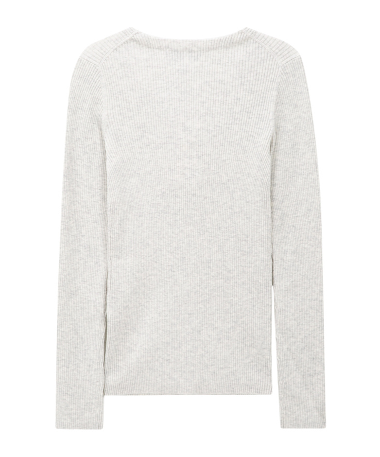 Maison Kitsuné Logo-patch V-neck Wool Cardigan In White