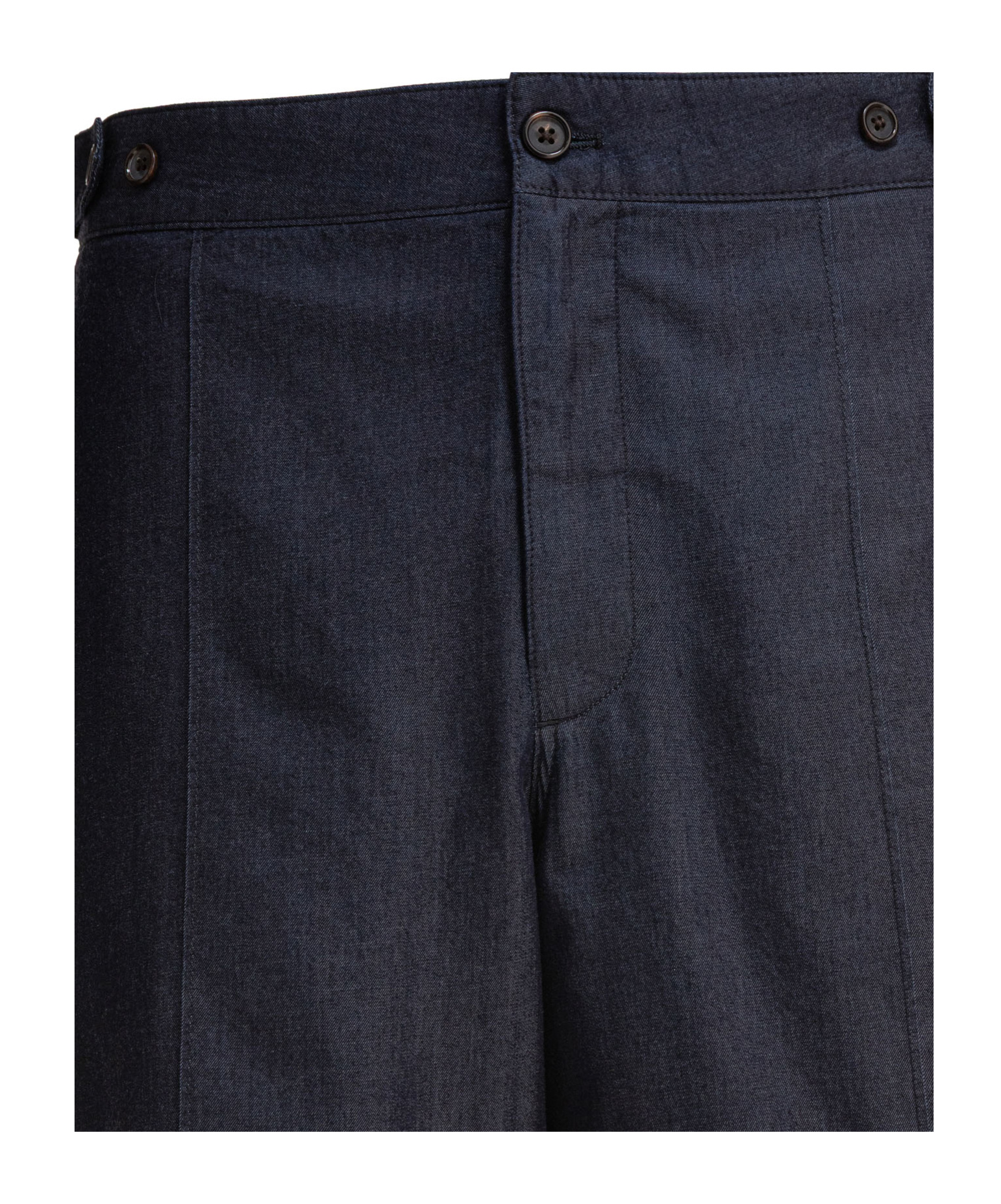 Shop Alexander Mcqueen High-waisted Denim Shorts In Blue