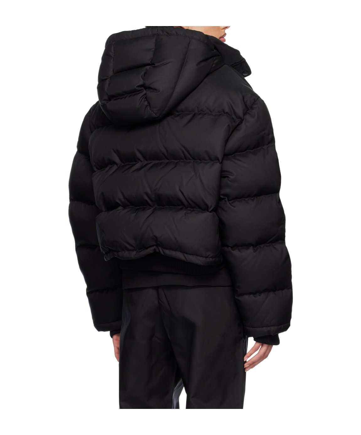 Wardrobe.nyc Hooded Quilted Down Jacket
