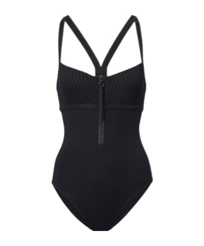 Eres Egeria Jacquard Swimsuit In Black