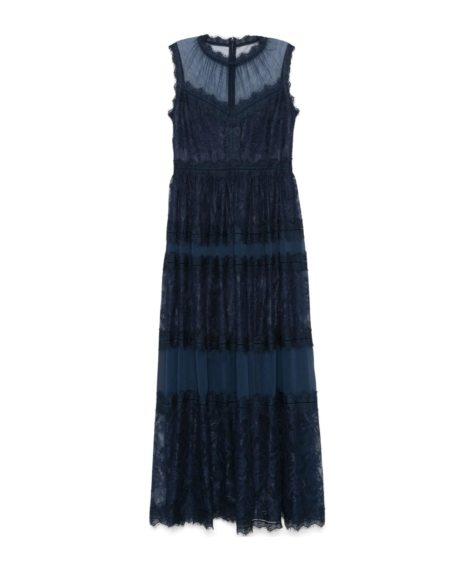 Ermanno Firenze Lace Maxi Dress