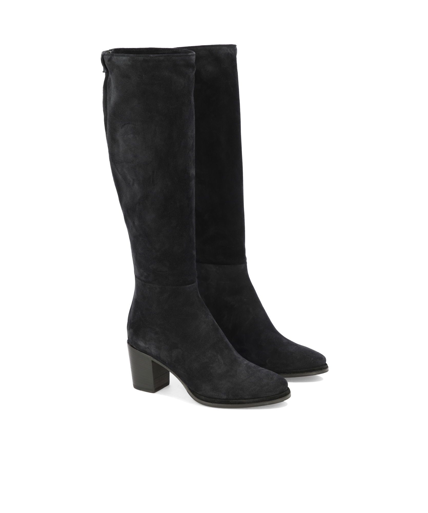 Alberto Fasciani Round-head Boots In Black