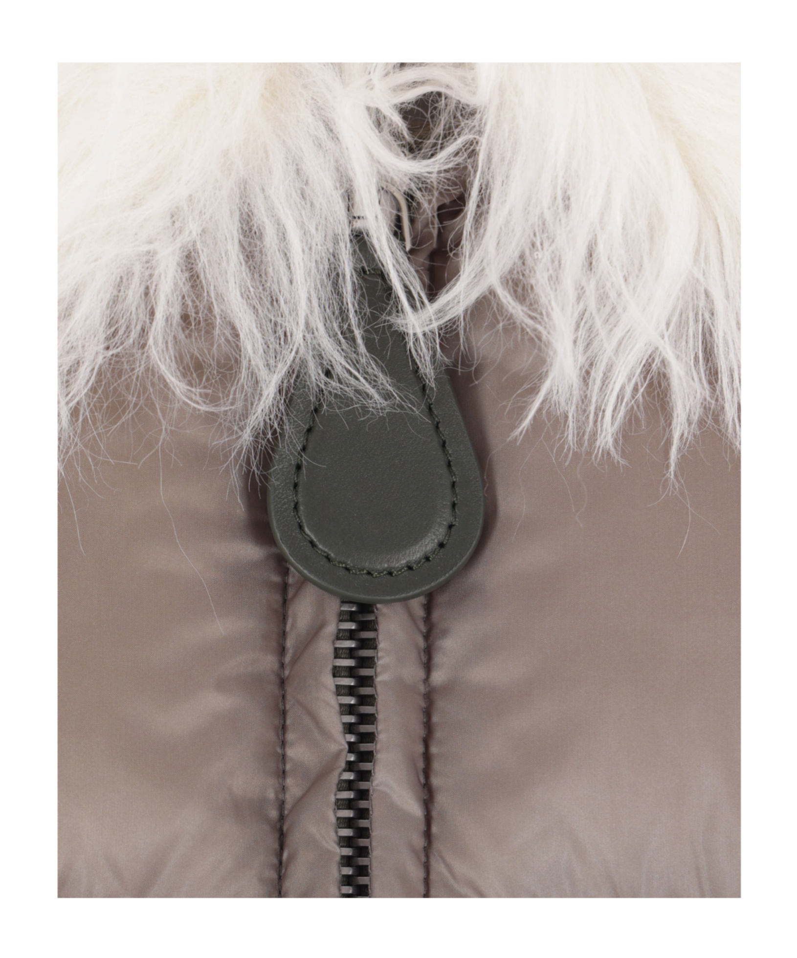 Jil Sander Quilted Jacket In Gray