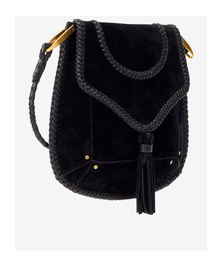 Shop Isabel Marant Anahi Bag In Black