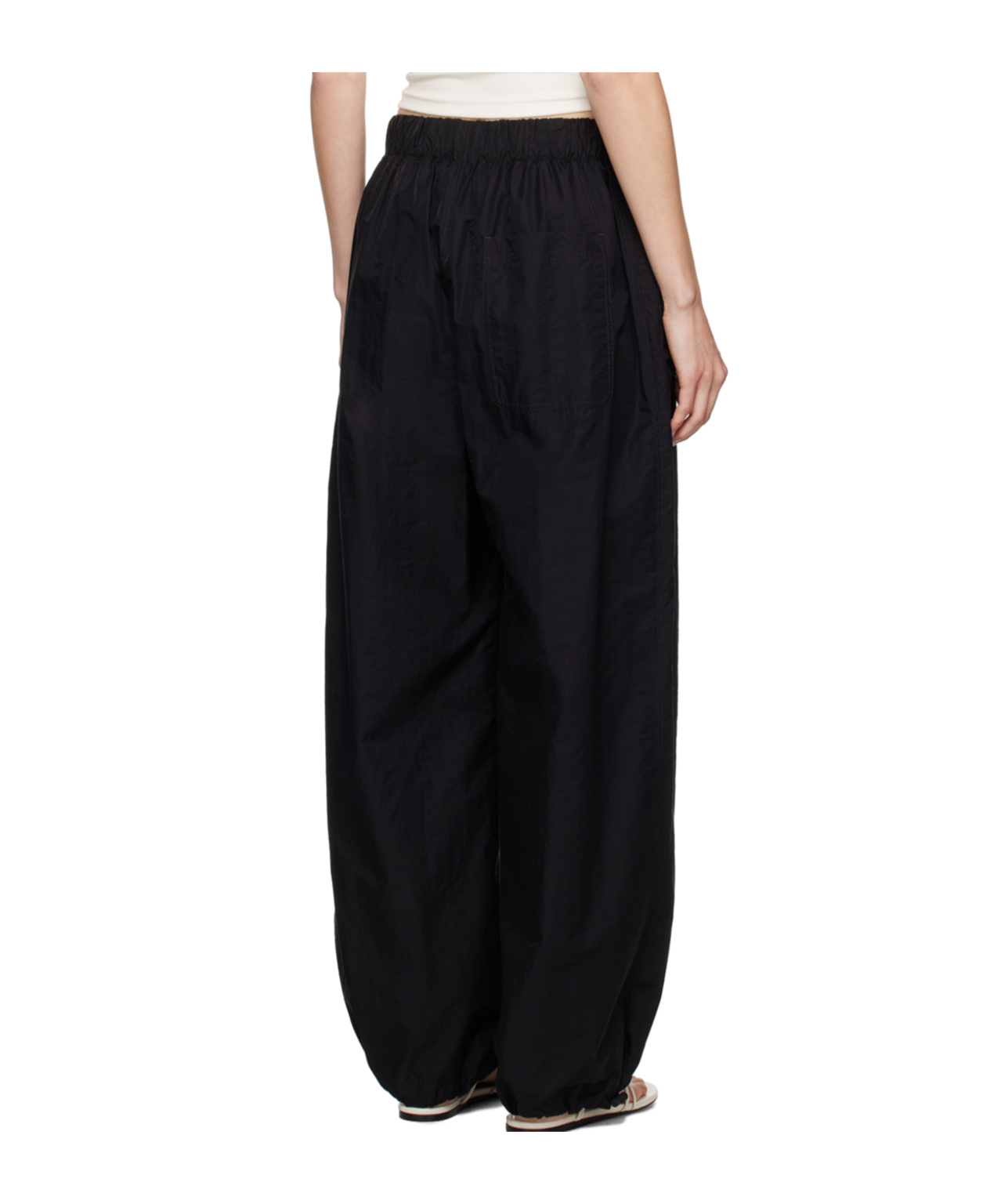 Shop Wardrobe.nyc Side Flap Pocket Track Pants