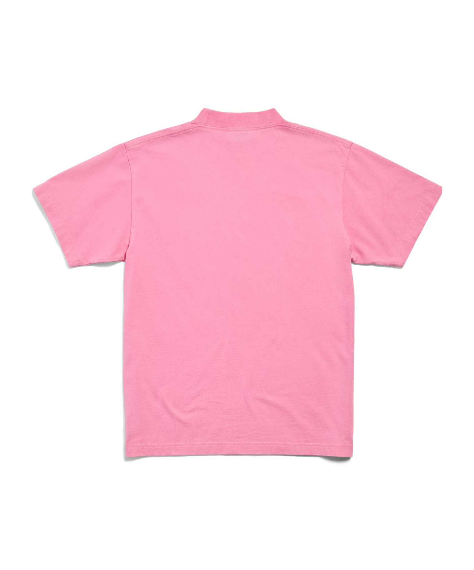Balenciaga Paris Strass Small Short-sleeved T-shirt In Pink