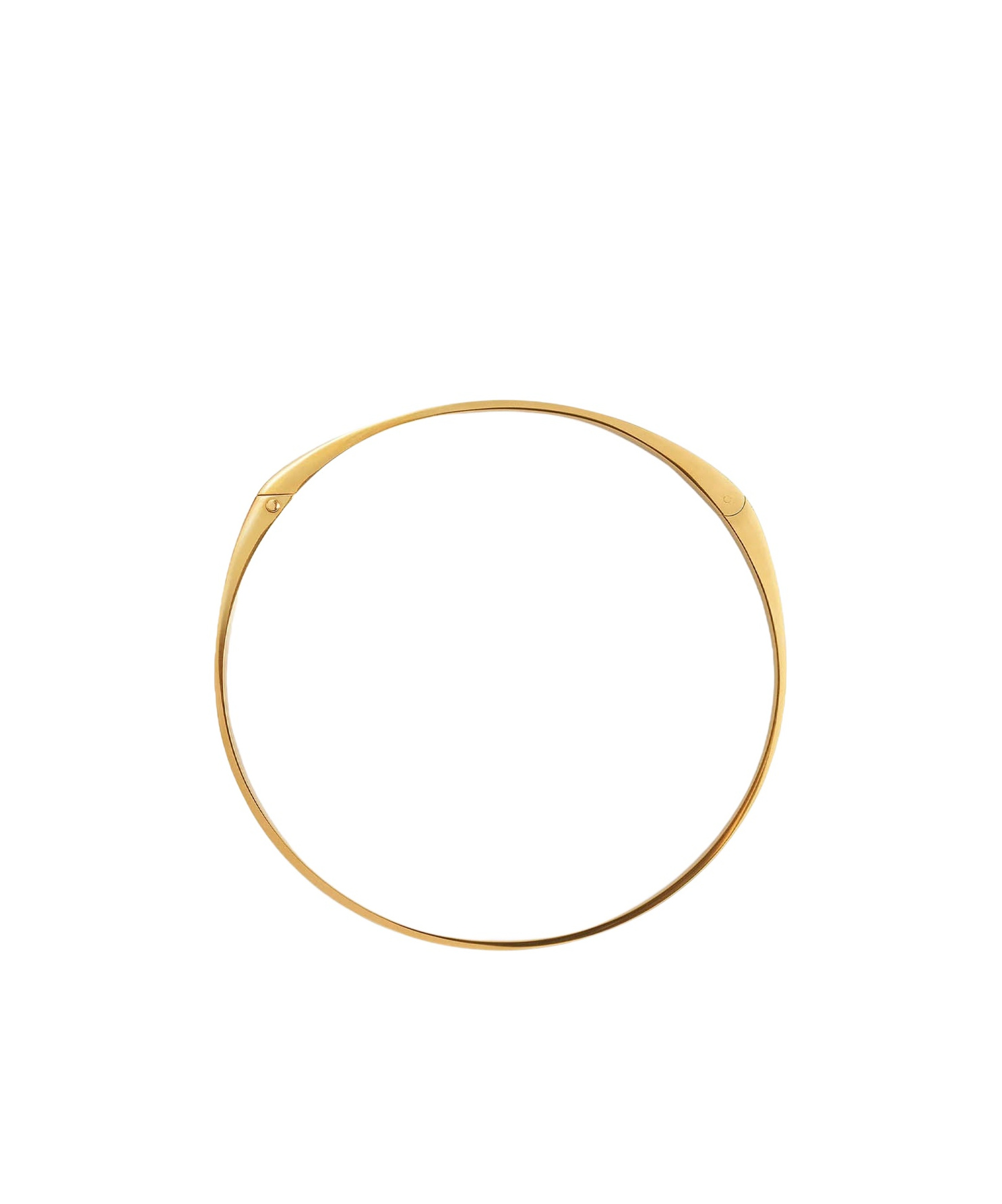 Totême Toteme Signature Necklace In Yellow
