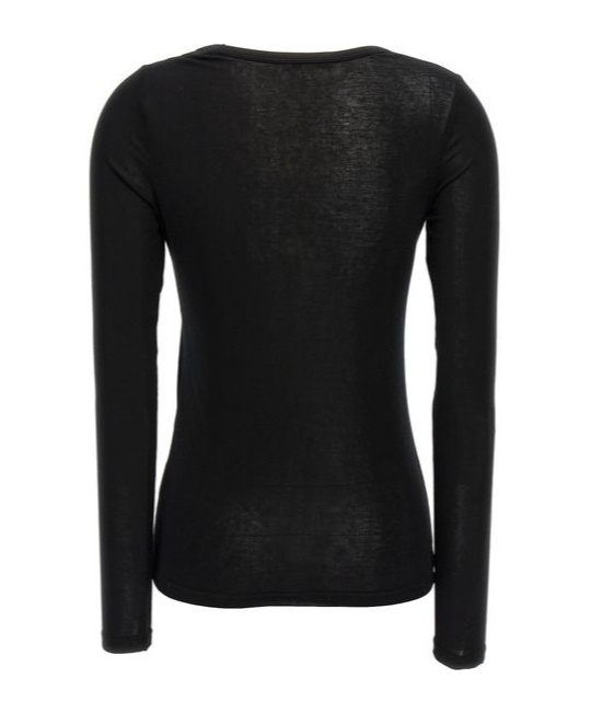 Agolde Black Corey T-shirt In Black