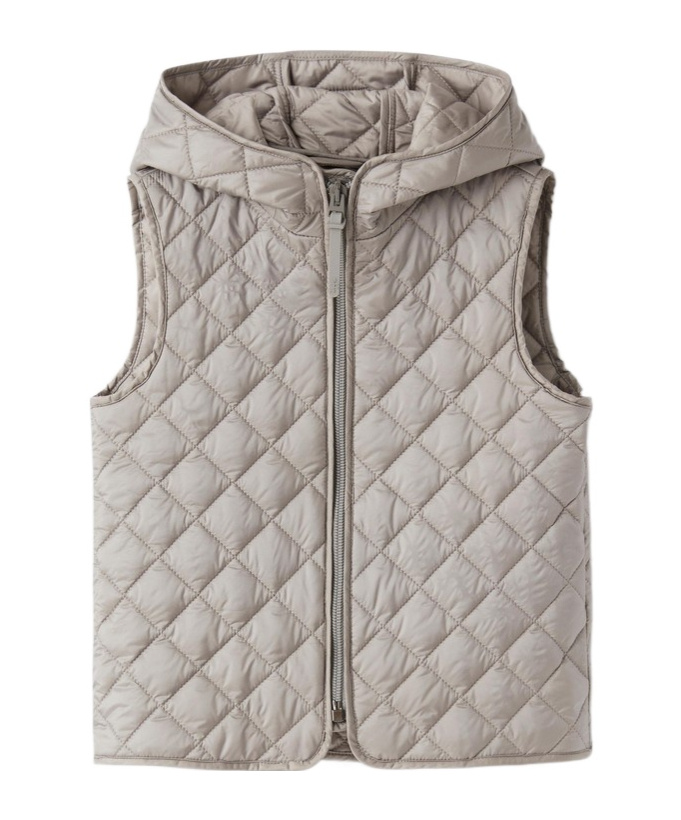 Il Gufo Layered Coat In Gray