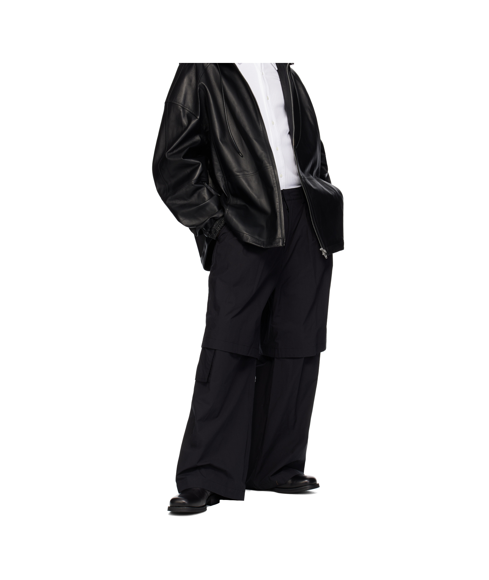 Juunj Detachable Pants In Black