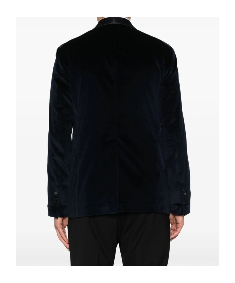 Shop Tagliatore Long Sleeve Blazer