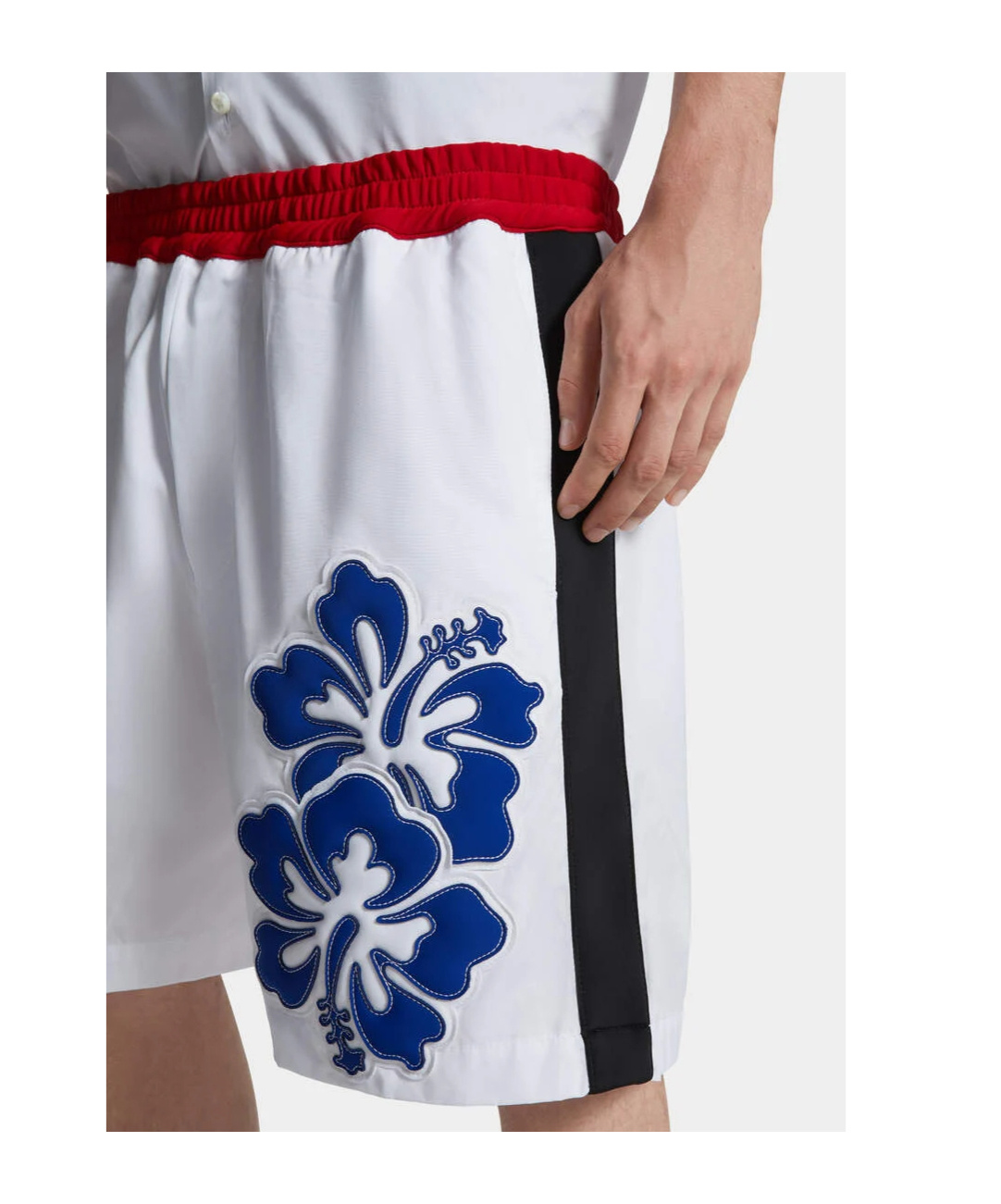 Dsquared2 Muay-thai Boxer Shorts In White