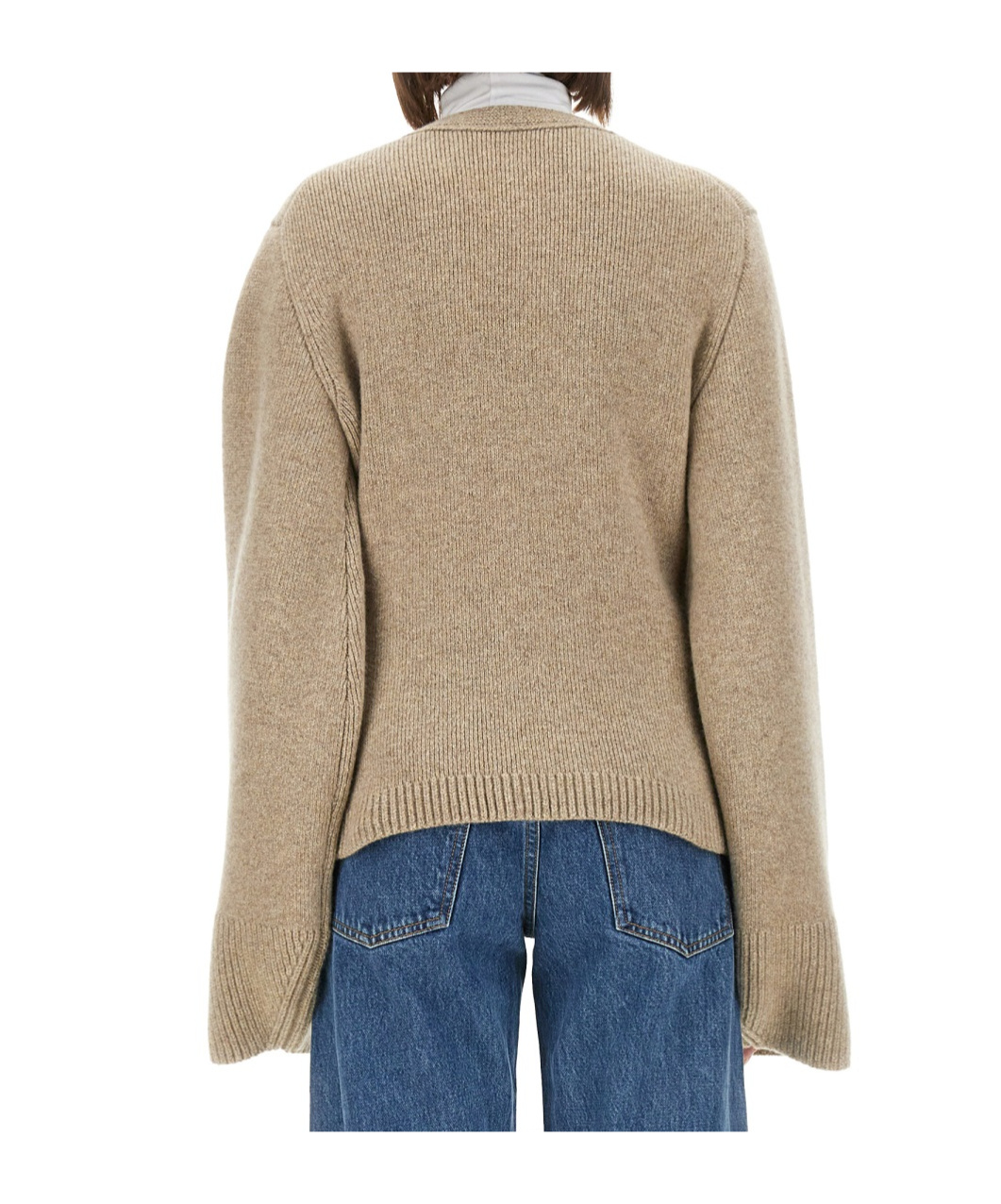 KHAITE SCARLET CARDIGAN