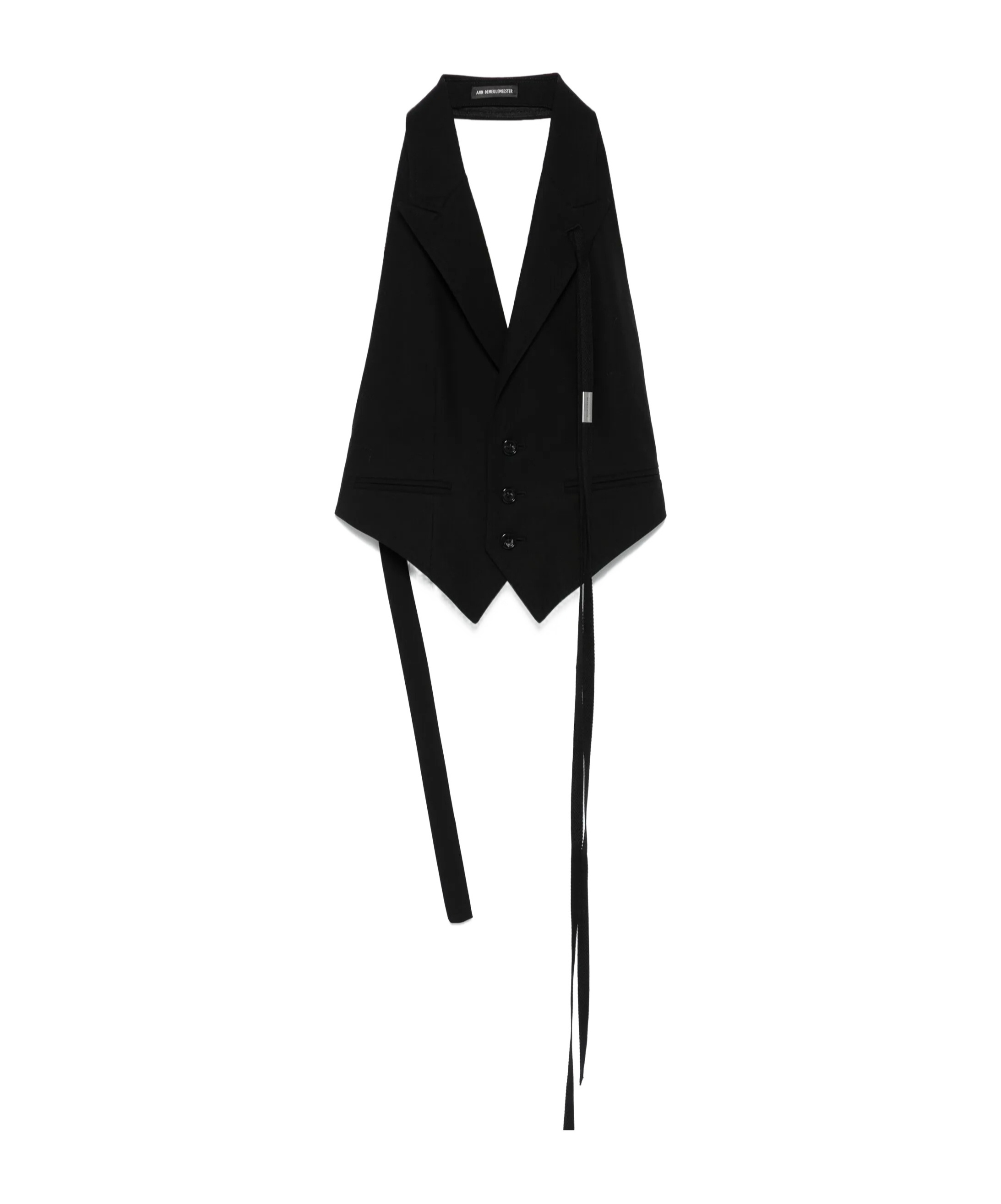 Ann Demeulemeester Zipora Waistcoat In Black