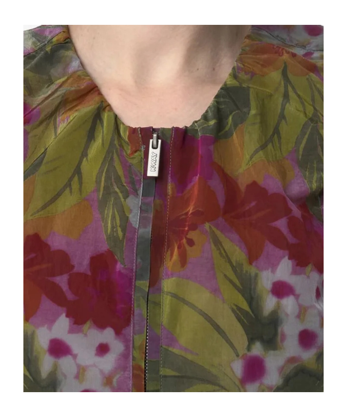 K-way Printed Vest In Multi