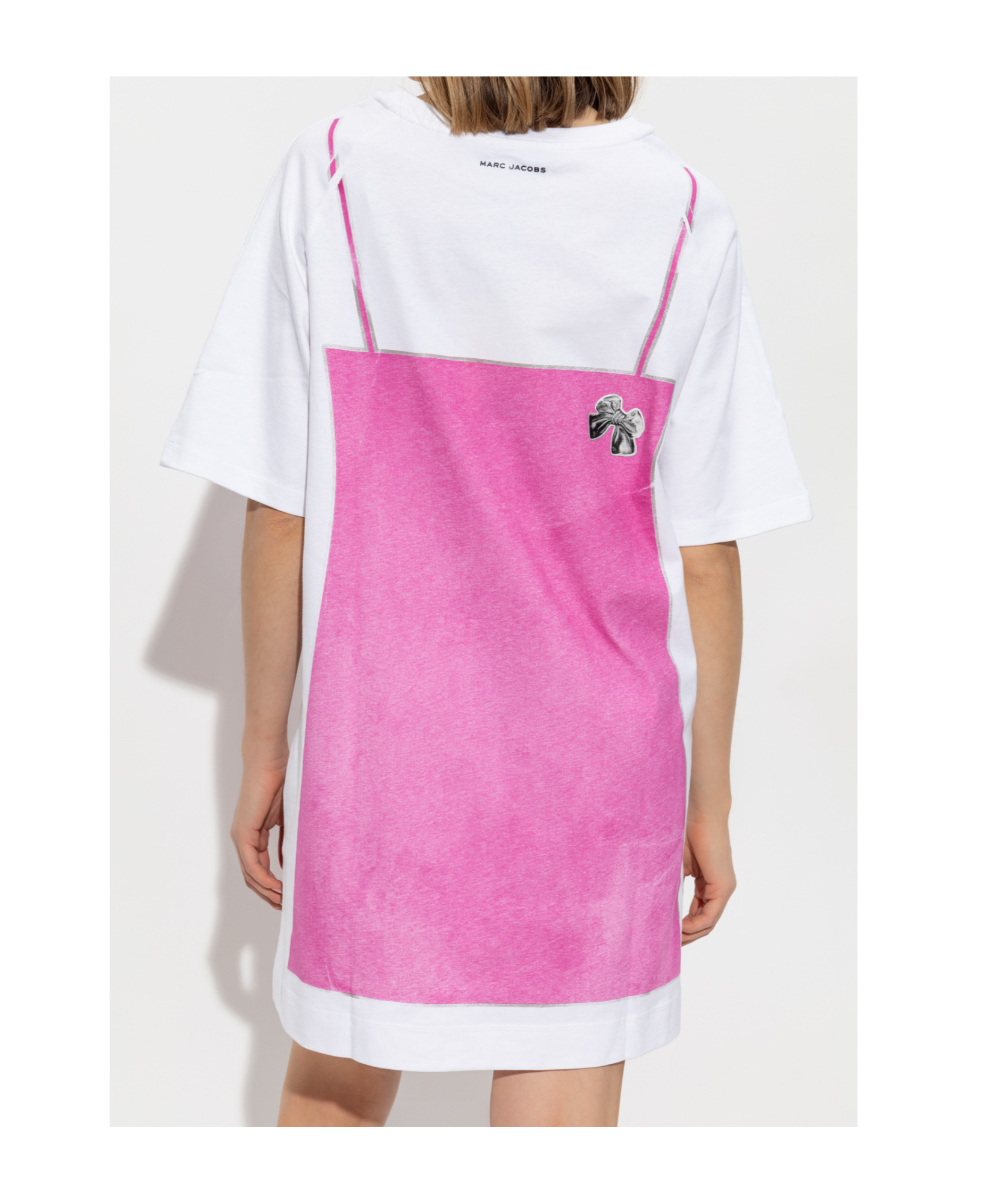 Marc Jacobs Round-neck Dress In White