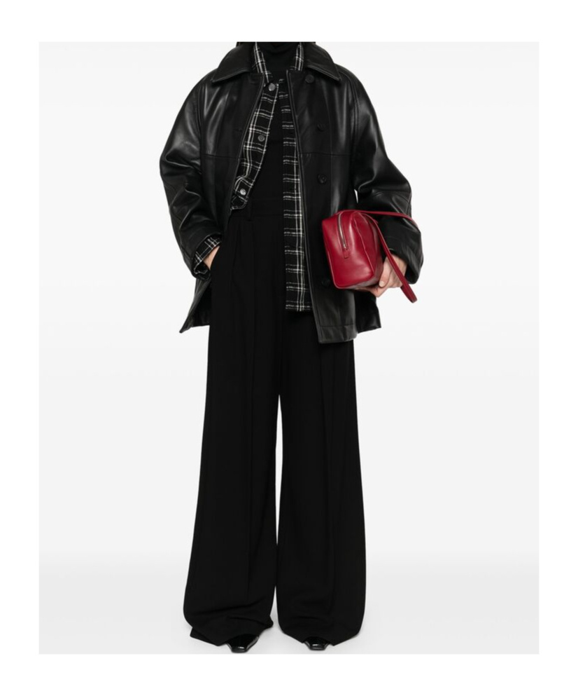 Studio Nicholson Long-sleeved Casual Jacket In Black