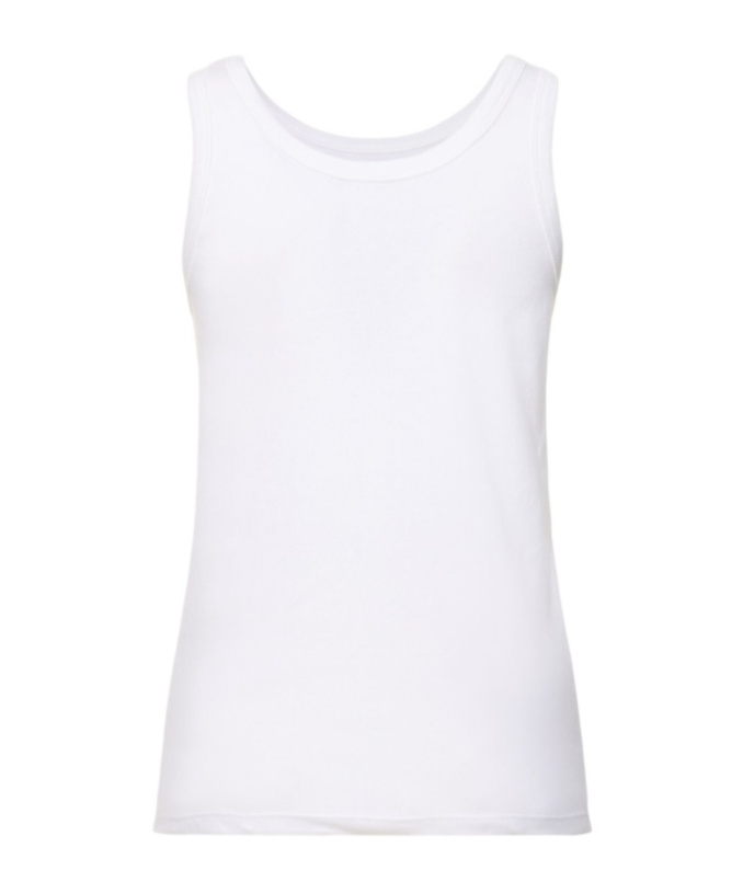 The Row Rib Round-neck Vest In White