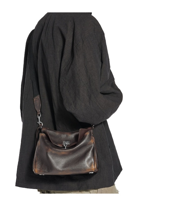 Balenciaga Small Calfskin Rodeo Shoulder Bag
