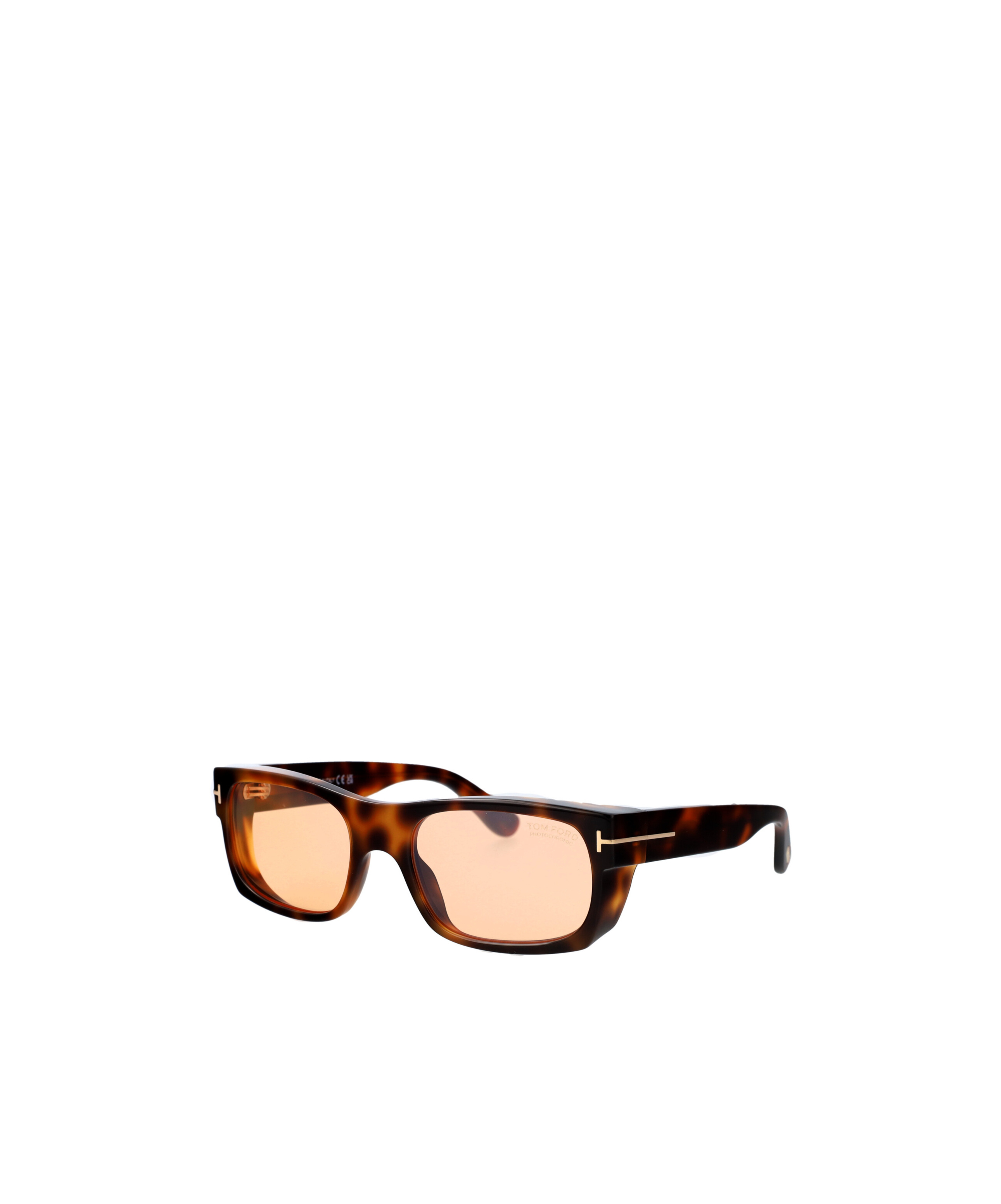 Tom Ford Eyewear Juan Rectangle Frame Sunglasses In Brown