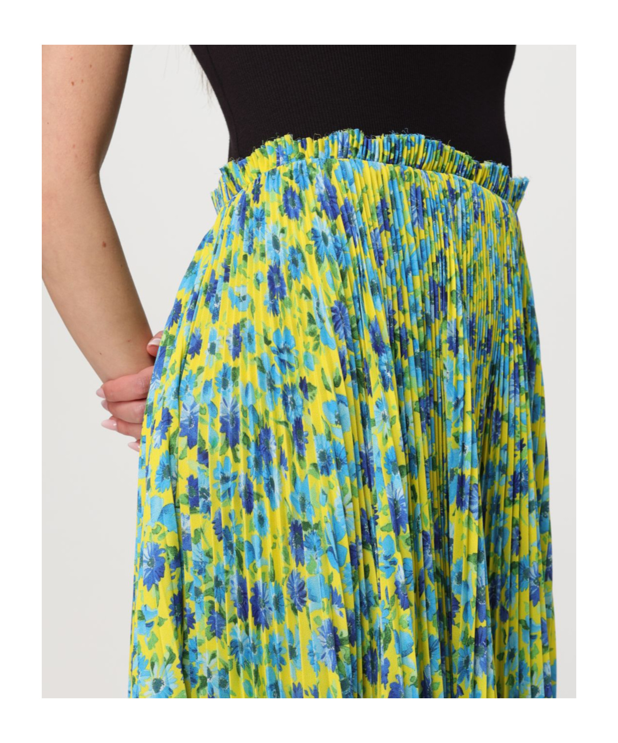 Balenciaga Matching Dress In Green